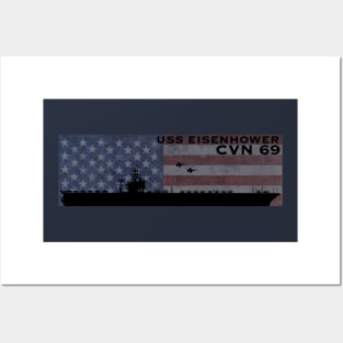 CVN 69 Posters and Art